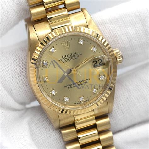 gold rolex date|Rolex datejust 31mm gold.